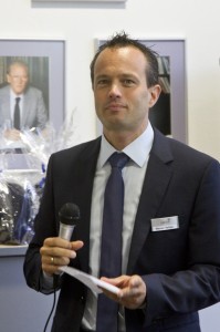 Werner Heiliger, Geschäftsführer von Peter Greven, berichtete von den Anfängen des Unternehmens bis zum „Global Player“. Bild: Tameer Gunnar Eden/Eifeler Presse Agentur/epa