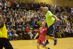 Der zweifache Handballer des Jahres in Aktion: Stefan „Kretzsche“ Kretzschmar beim Torwurf. Bild: Tameer Gunnar Eden/Eifeler Presse Agentur/epa