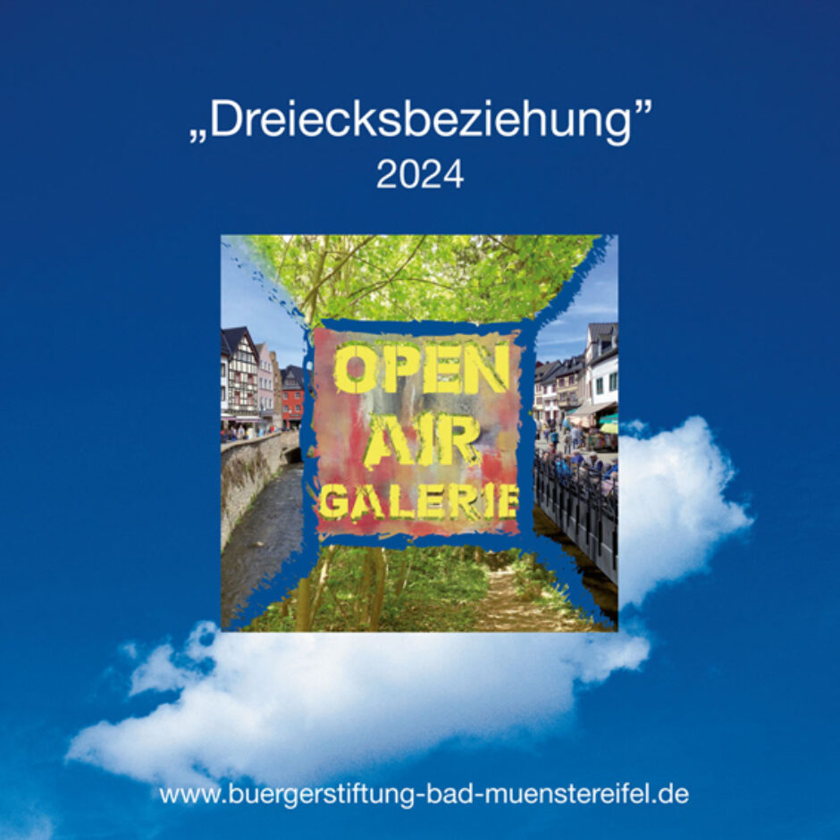 In der „OpenAirGalerie 2024“ dreht sich alles um die „Dreiecksbeziehung“