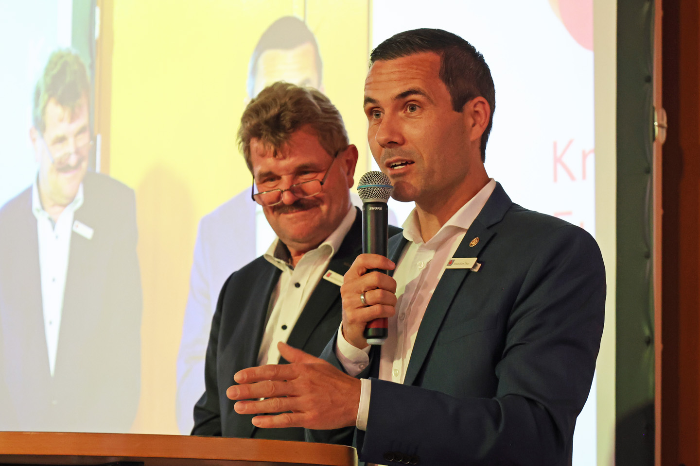 Der Stiftungsvorstand: Karl-Heinz Daniel und Sebastian Thur. Bild: Michael Thalken/Eifeler Presse Agentur/epa