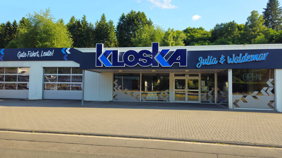 Blick unter die Haube bei „Kloska“