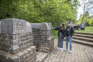 Am Grünen Pütz in Nettersheim kann man römische Technik erleben. Bild: Nordeifel Tourismus GmbH