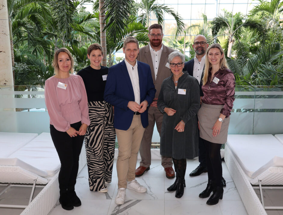 Unternehmerfrühstück unter Palmen