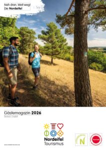 Das neue Gästemagazin der NeT macht wieder Lust, auf Ausflüge und Urlaube in der Region. Bild: Michael Thalken/Eifeler Presse Agentur/epa