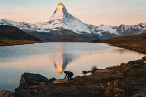 Trotz aller Strapazen erlebte der Abenteurer immer auch immer wieder unvergessliche Momente. Bild: Tobias Renggli