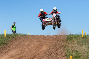 Hoch hinaus flogen auch die Sidecars. Bild: Tameer Gunnar Eden/Eifeler Presse Agentur/epa