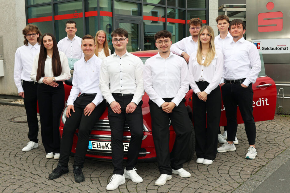 Zwölf Azubis „wuppen“ das KSK-BeratungsCenter in Weilerswist