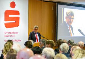 Von Januar 2010 bis Herbst 2020 war Josef Reidt Kuratoriumsvorsitzender der Kultur- und Sportstiftung der KSK Euskirchen. Bild: Tameer Gunnar Eden