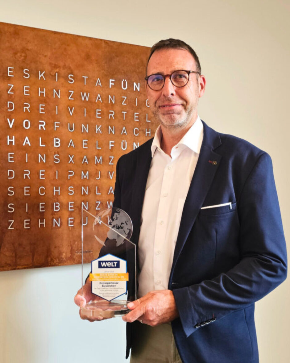 Kreissparkasse Euskirchen erneut Testsieger im Bankentest